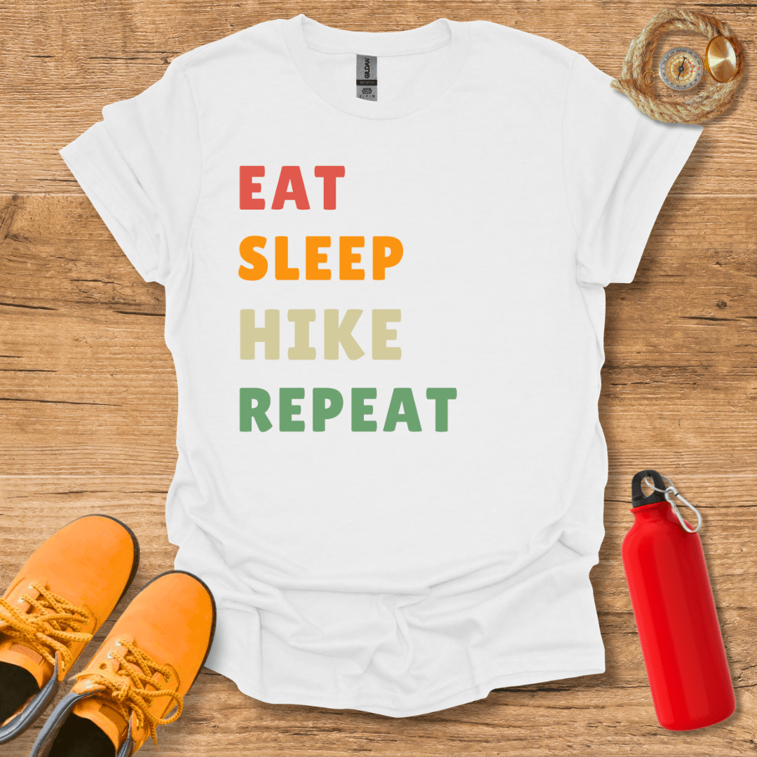 Eat Sleep Hike Repeat T-Shirt